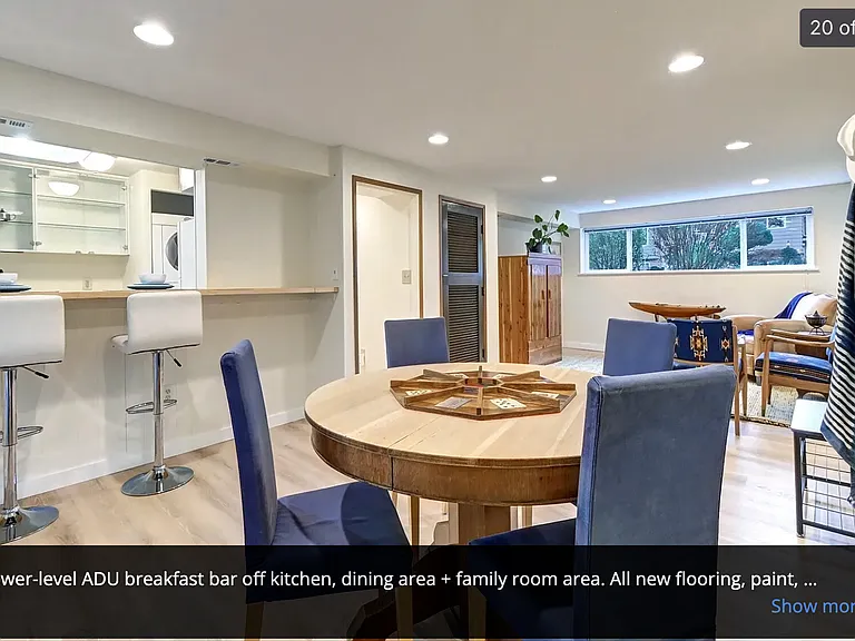 Main living/dining area