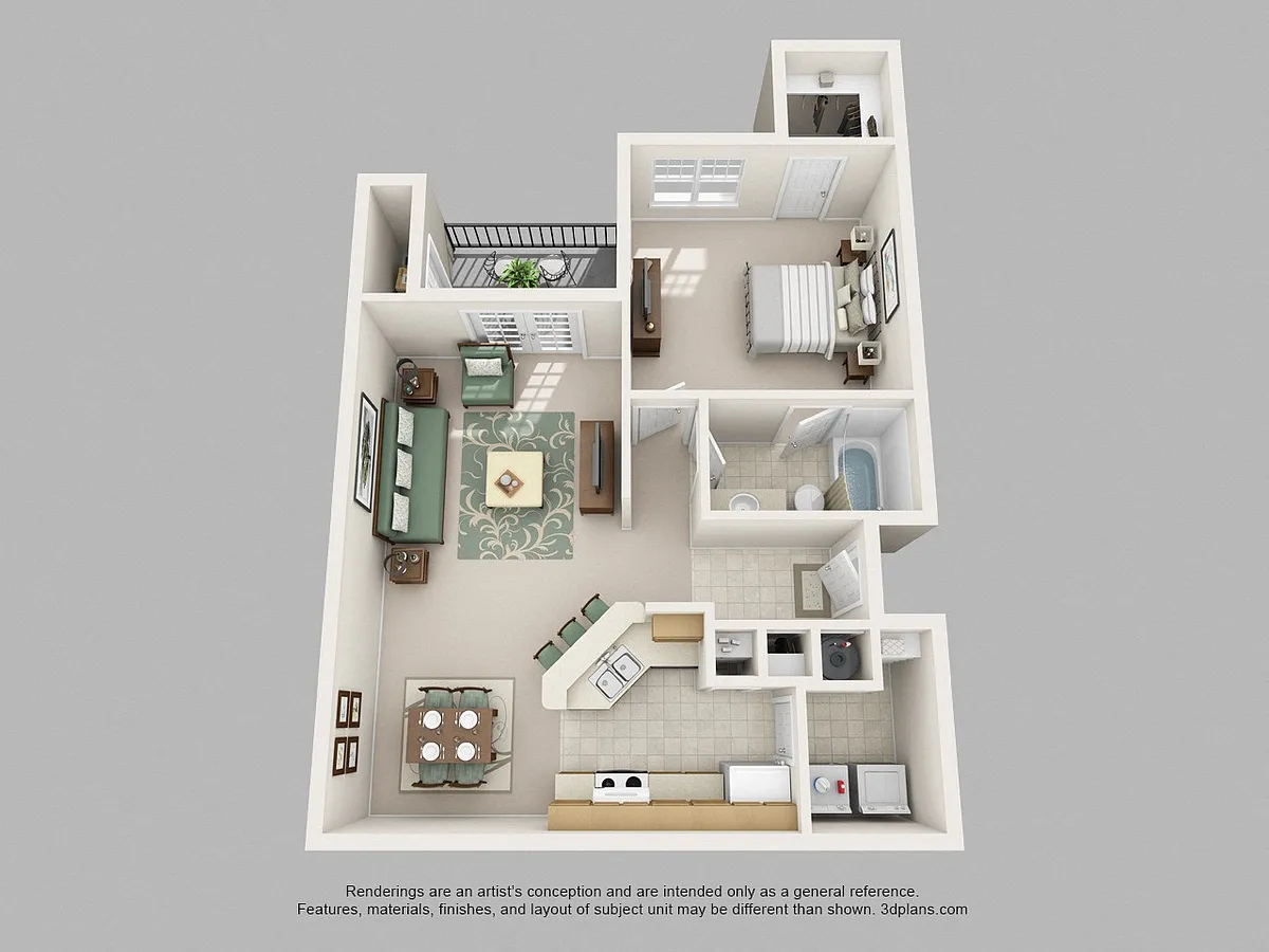 Floor plan 1C Renovation 3