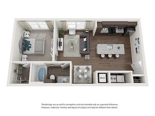 Floor plan A1 - Atlas