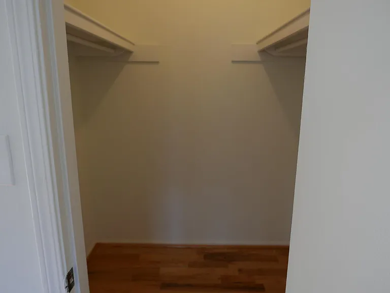 Another large closet in the second bedroom