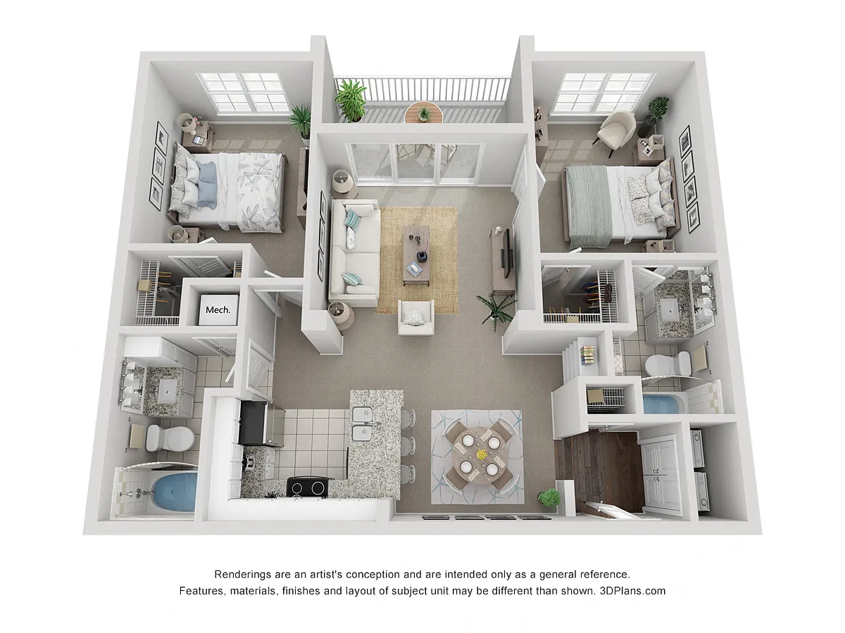 Floor plan Hideaway