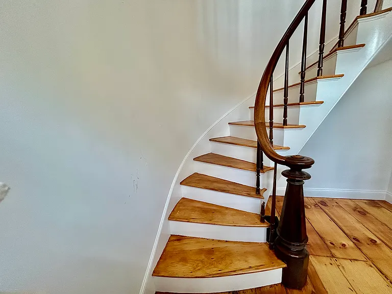 Stairway at front door