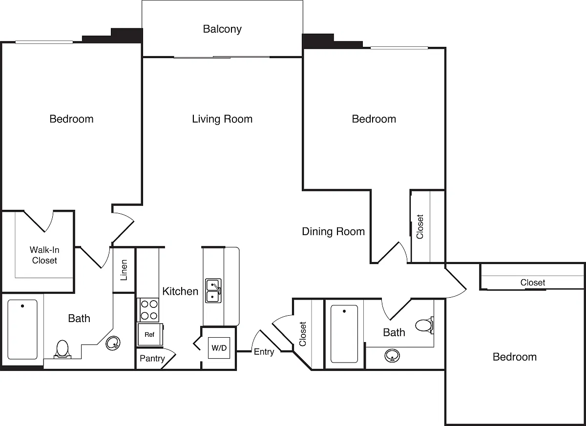 Floor plan San Diego