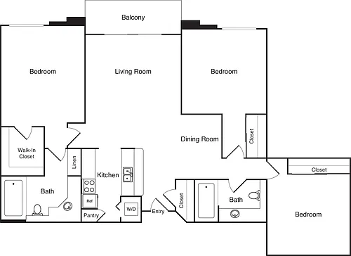 Floor plan San Diego