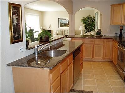 Updated kichen with granite