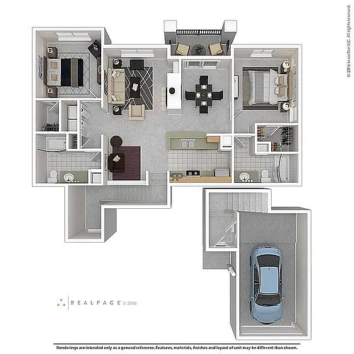Floor plan B2 Lakeshore Full Upgrade