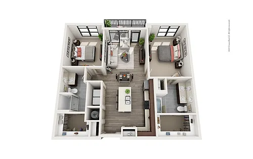 Floor plan Midrise B11