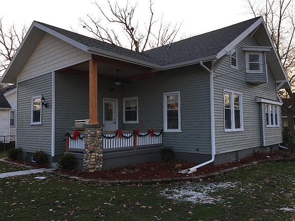 Back and side of house, showing rear addition that was put on in 2019