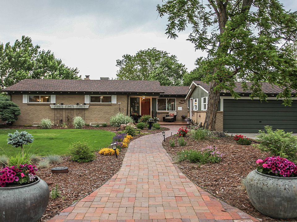 Beautiful brick walkway