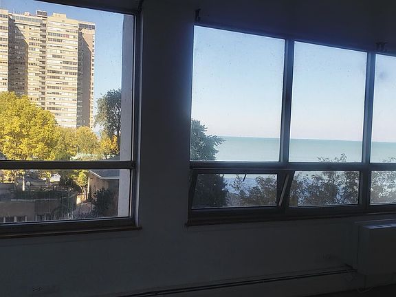 Lake view from inside apartment