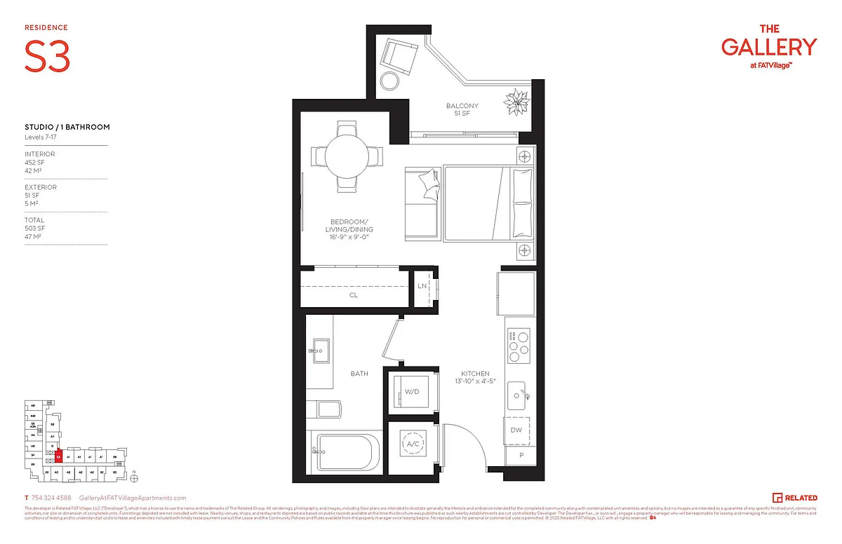 Floor plan S3