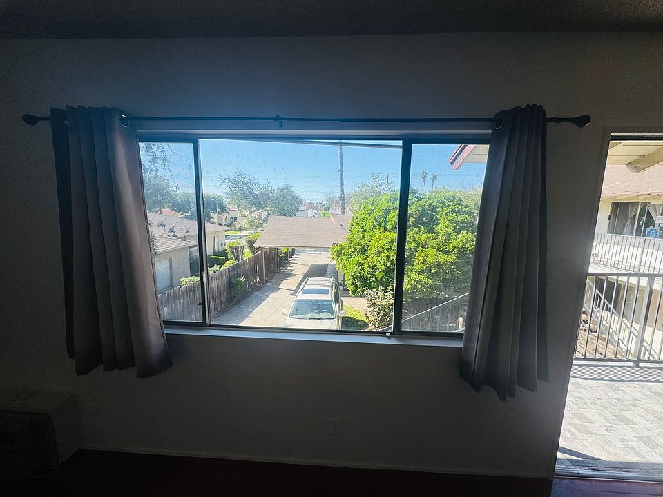 Living room window view