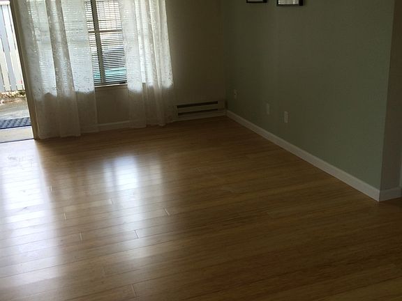 Living room area. Bamboo flooring