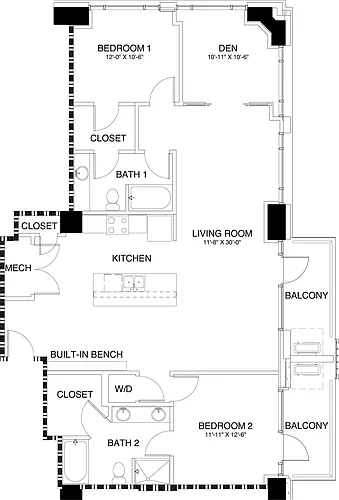 Floor plan R1