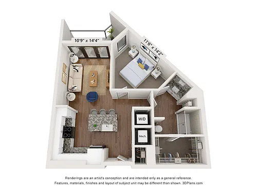 Floor plan da Vinci