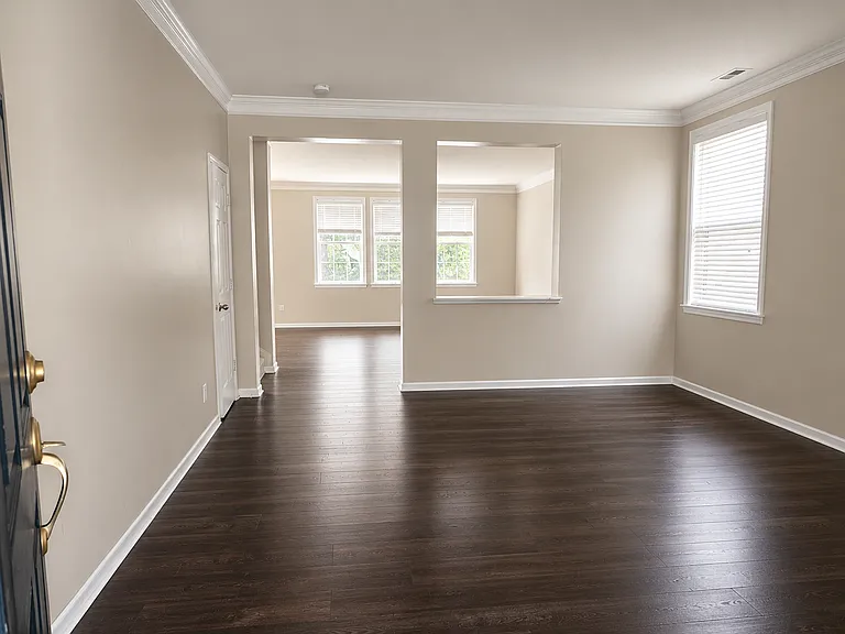 Entrance, opening to living room