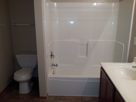 One of the 2 full baths