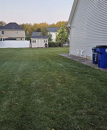 South Side- Yard View / Shed