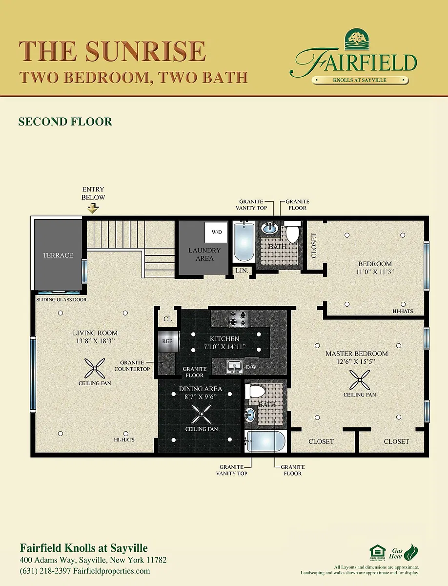 Floor plan The Sunrise
