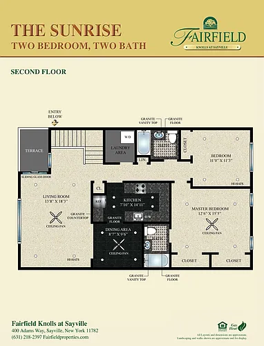 Floor plan The Sunrise