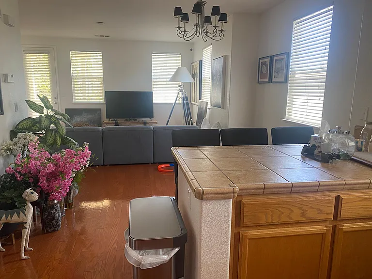 Great room , view facing living room from kitchen