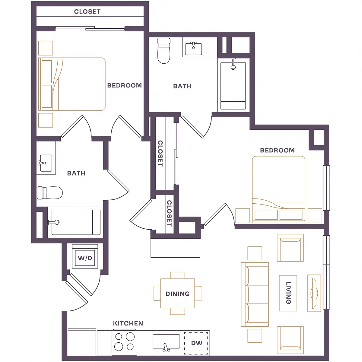 Floor plan B3