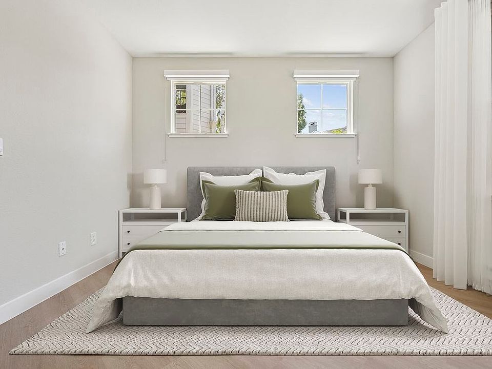 Renovated Package I bedroom with hard surface flooring