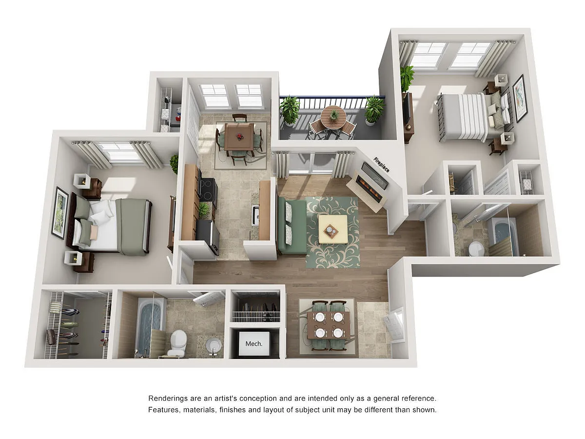Floor plan Schooner
