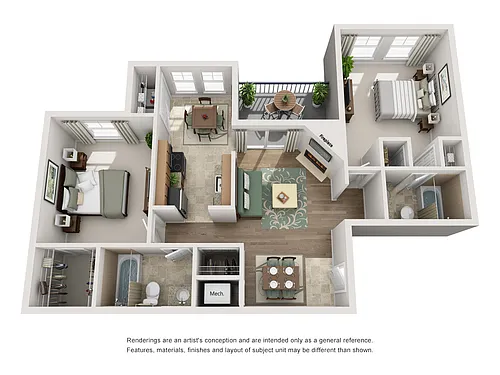 Floor plan Schooner