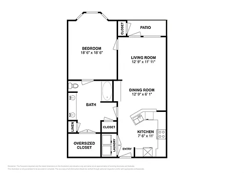 Floor plan Goliad