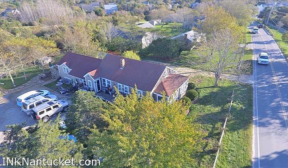 Duplex Overview - shows parking & Surfside Road
