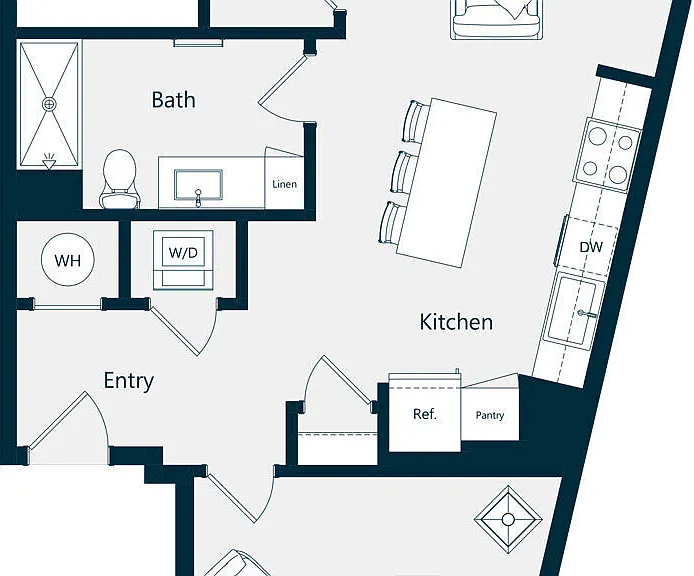 C5 floor plan The Park at Southside Works