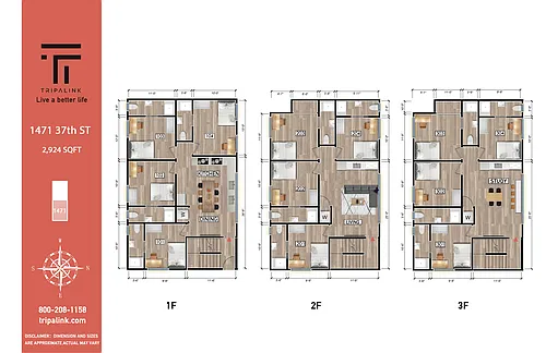Floor plan 1471 W 37th St