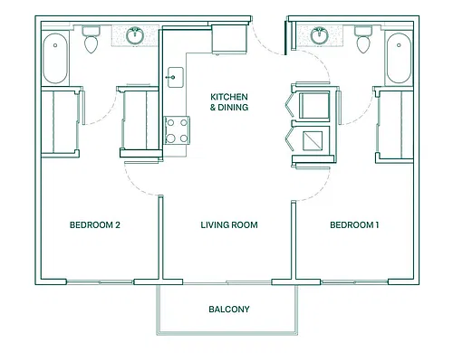 Floor plan B1