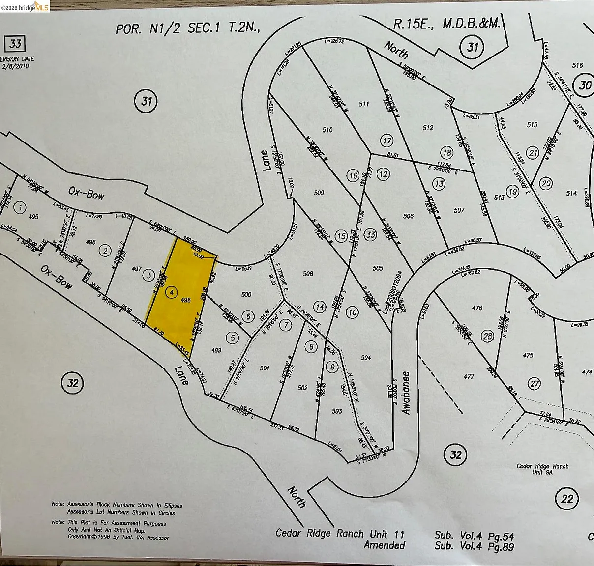 LOT 498 Oxbow Ln N photo 1