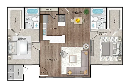 Floor plan B1P