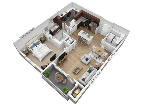 Floor plan Cadence