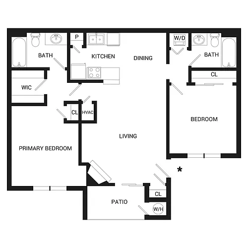 Floor plan B2
