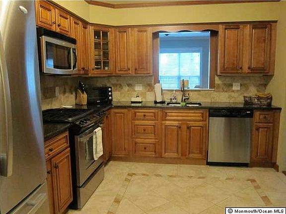 upgraded custom ss appliances,cherry wood