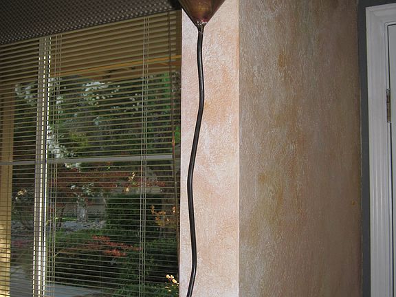 Dining room entry arch