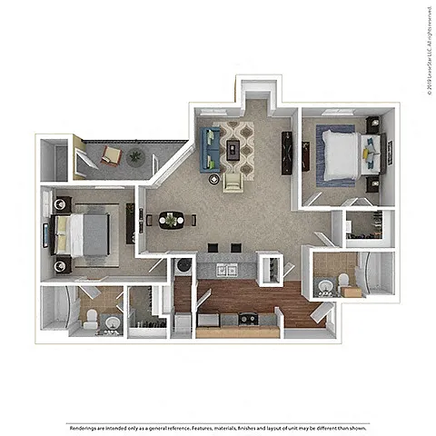 Floor plan B2A