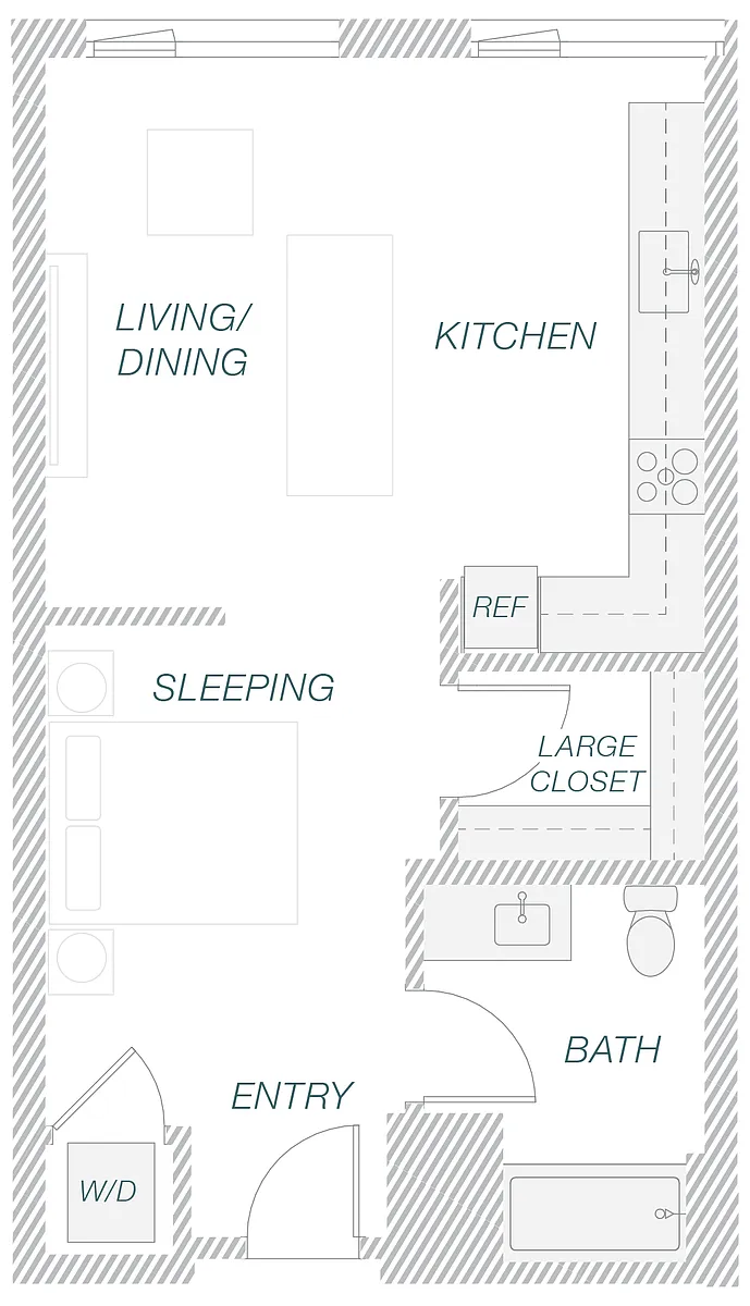Floor plan 0-4B