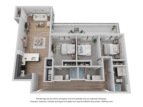 Floor plan A-3A2