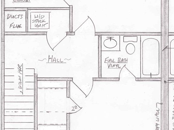 3rd floor is 2 bedrooms with private baths and laundry suppl