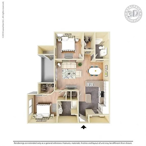 Floor plan Meadowbrook