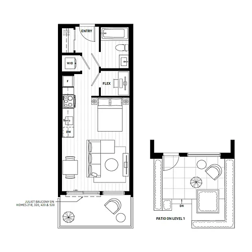 Floor plan 218