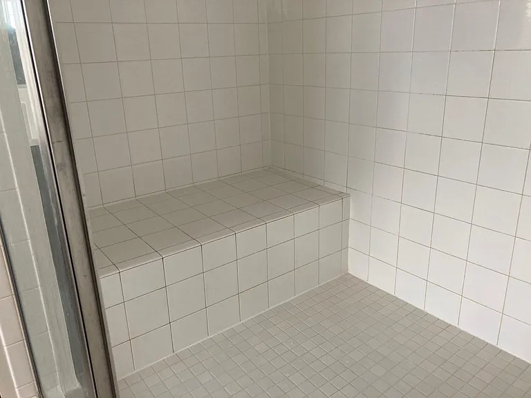 Master shower