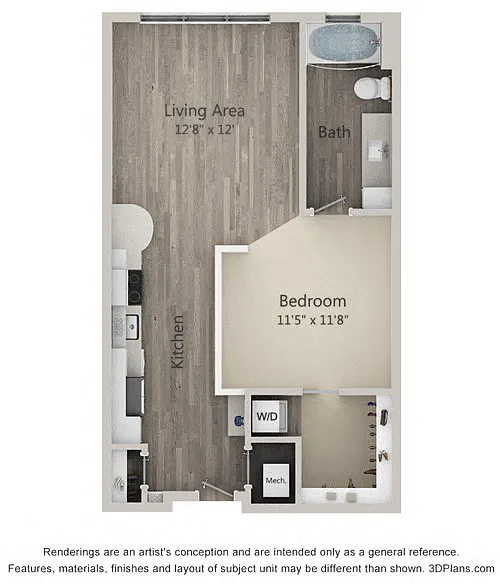 Floor plan Sinclair