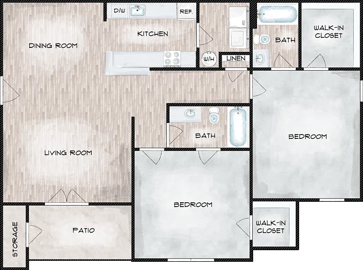 Willow Floorplan Diagram