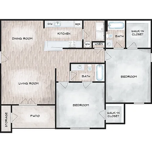 Floor plan Willow
